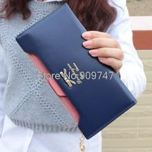 2014 new arrival wallet female ultra-thin design women’s bow long wallet multi card holder wallet women’s wallet purse