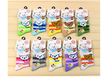 10pair lot 2014 new arrival cartoon kids cotton baby socks girls and boys children socks meias
