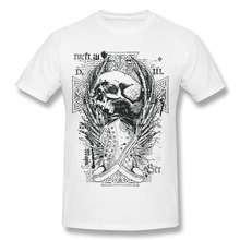 Men T Shirt Short Sleeve Skull and shoes Design Men T Shirts 2014 New
