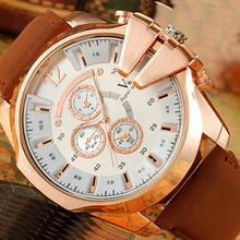 Men ver las mejores productos de lujo a estrenar, relojes militares, moda frescos de los deportes diseño único dial grande, hombre que vende reloj, reloj de cuarzo
