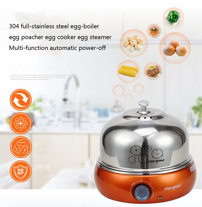 Description Picture 2 of itemStainless Steel Egg Boiler(9 eggs) Multi-functional Egg Poacher Automatic Egg Steamer