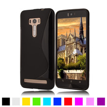 For S Line Anti Skid Gel Silicon Soft TPU Case For Asus Zenfone 2 Laser ZE500KL ZE500KG 5.0″ Mobile Phone Back Cases