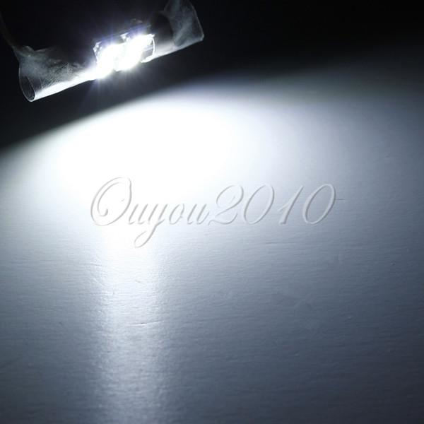 Big Promotion Pure White 31mm 5050 SMD 4 LED Car Auto C5W Interior Dome Festoon Reading