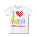 Special Offer Children Boys Girls T Shirt I Love Pa Pa Ma Ma Series T Shirt