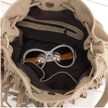 Women Handbag Popular Faux Suede Fringe Tassel Shoulder Messenger Bag New Fashion Handbags