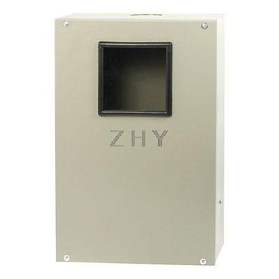 Здесь можно купить  Gray Metal 3 Phase Clear Window Electricity Meter Box 38 x 25 x 14cm  Электротехническое оборудование и материалы