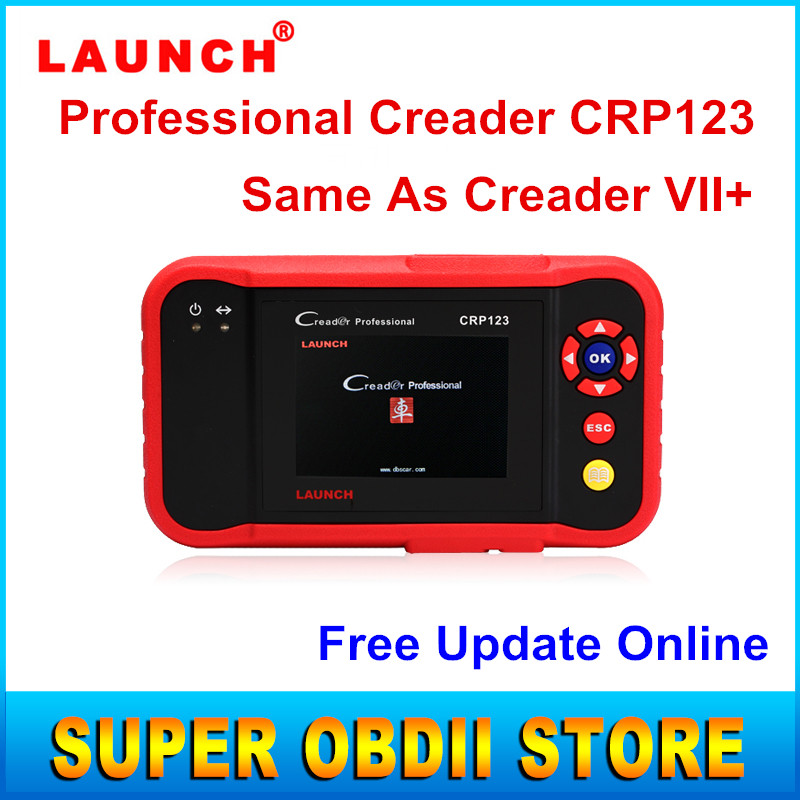  100%   Creader  Creader CRP123    Credaer VII + CRP 123 CRP123 OBD2 EOBD 