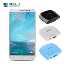 {Free Gift 3000mah Power Bank}iRULU U2 MTK6582 Quad Core Android 4.4 Dual SIM 13MP CAM Heart Rate Light Sensor Smartphone Phone