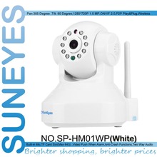 SunEyes Wireless IP Camera Pan/Tilt Free 81ch Professional Software SP-FJ01W
