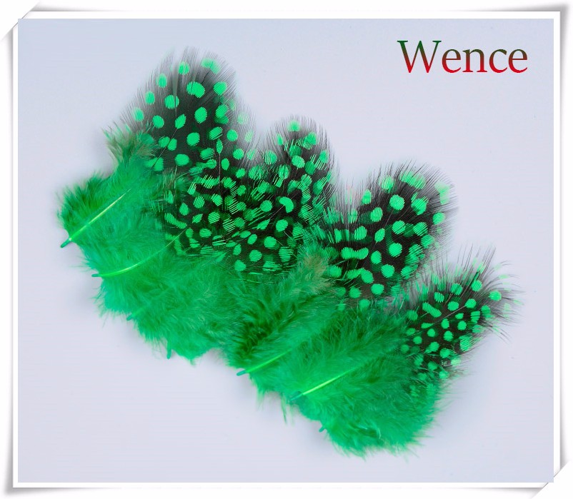 750.650 Guinea feather green