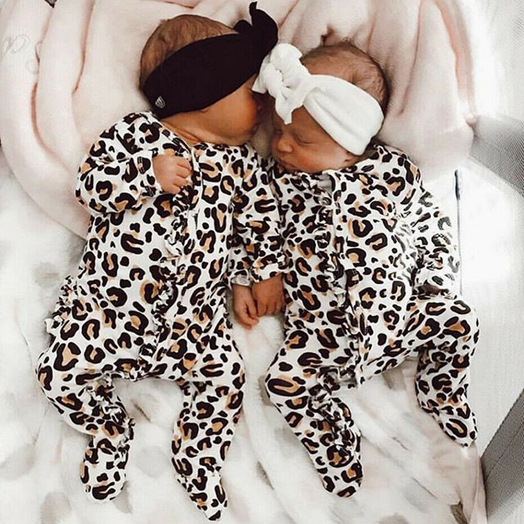 cheetah print baby onesie