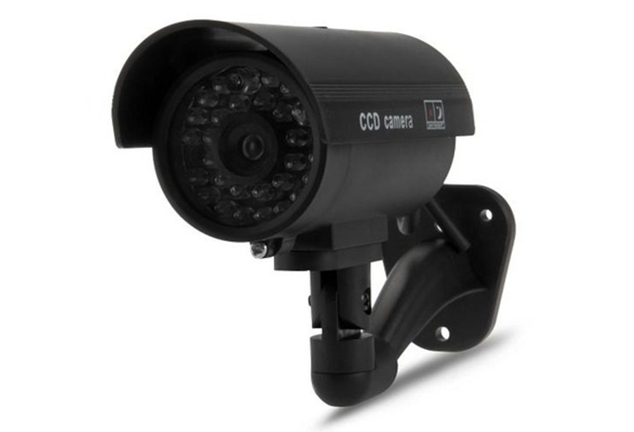 Fake Dummy security CCTV camera outdoor waterproof Emulational Decoy IR