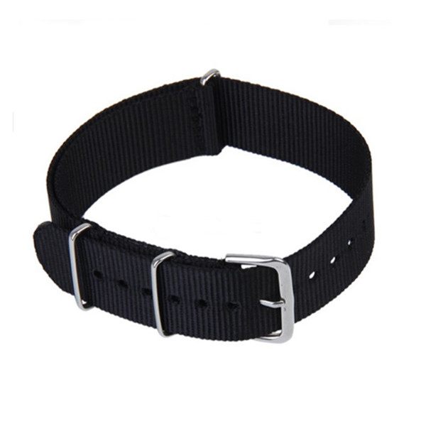 Fashion New 2015 Army Military Nato Nylon Watch 18mm Fabric Woven Watchbands Strap Band Buckle Belt