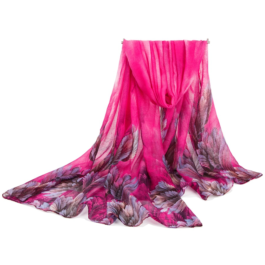 Autumn and Winter desigual scarf women fashion long echarpe leaves printed scarves ladies stoles warm shawls