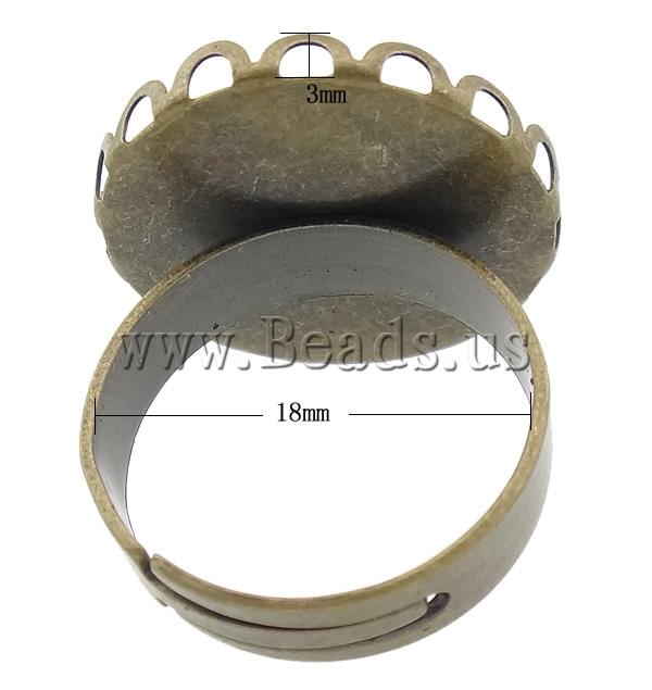 Free shipping!!!Brass Bezel Ring Base,2013 Fashion Jewelry, antique bronze color plated, nickel, lead & cadmium free, 21x21x3mm