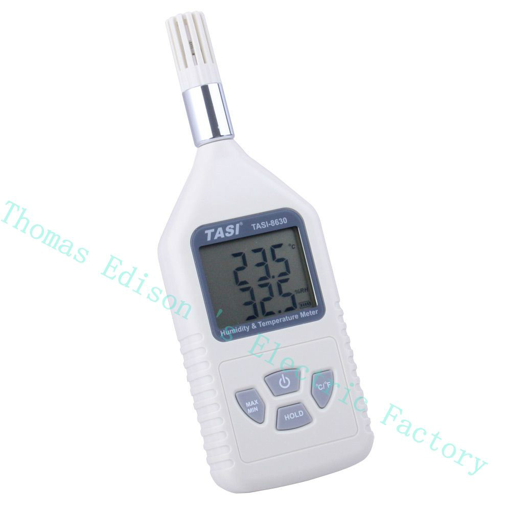 High quality digital Temperature & Humidity Meter Hygrometer Thermometer humidity and temperature dual display  TASI-8630