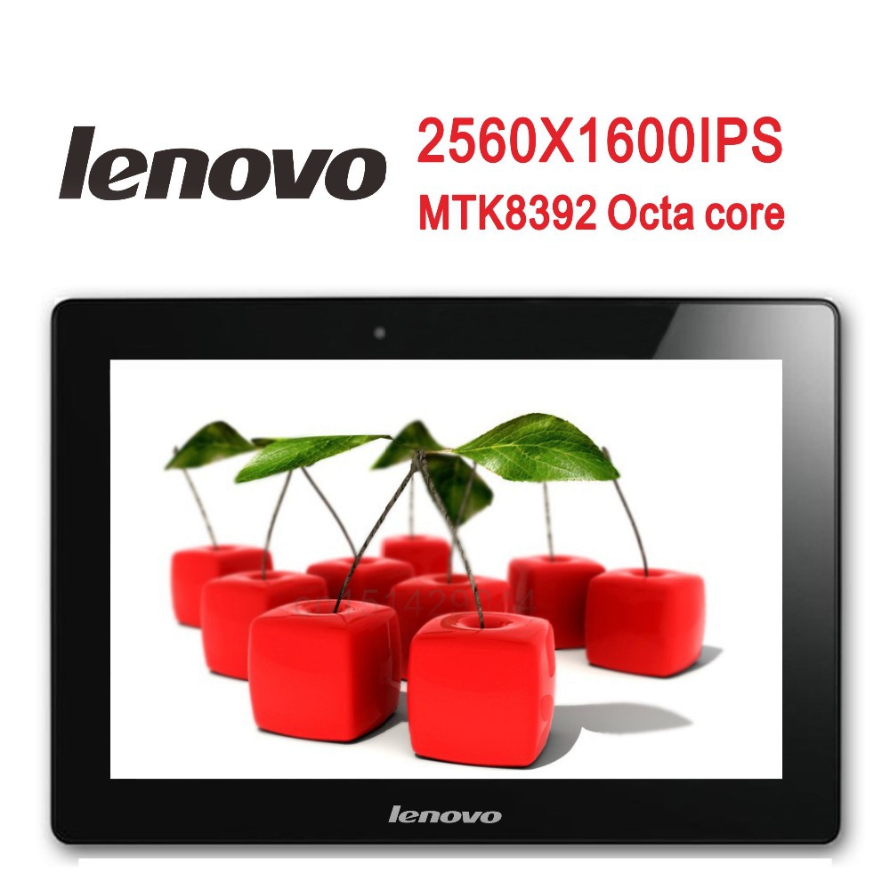 Lenovo 3G Tablet 10 inch MTK8392 Octa Core Android 4 4 Tablets 3G Phone Call 2GB