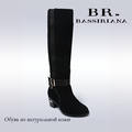 BASSIRIANA New Winter Snow Boots First Layer Of Matte Leather