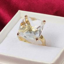 Big CZ Diamond Jewelry 18K Gold Plated Finger Ring Bijouterie Women Wedding The Ring Bague JKR283