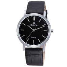 SKONE Brand Luxury Men Watches Leather Belt 30M Water Resistant Analog Japanese Quartz Watch Movement Reloj