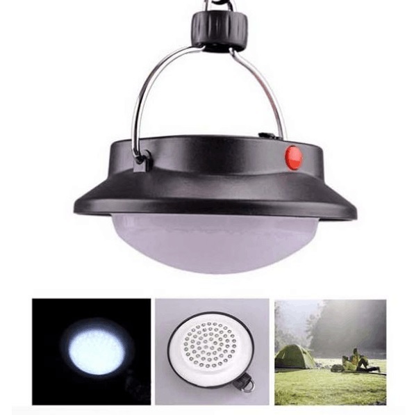 new Outdoor Waterproof Led Portable Camp lamp with 60 leds safely Lampshade Circle Tent Lantern White