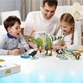 100PCS 3D Stereo Card Toys Bilingual Augmented Reality Play Early Learning Educational Pocket Pocket Animal Zoo