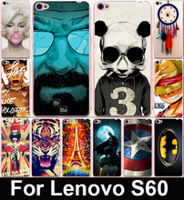 Fashion 22 Patterns Print Cute Cartoon Painting Case Lenovo S60 Colored Drawing Hard Plastic For Lenovo S60 Cell Phone Cover