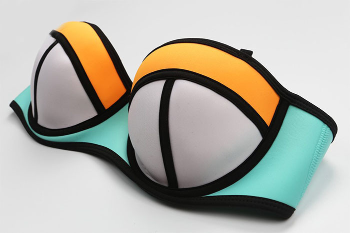 2015 New Fashion Sexy Women Swimsuit Neoprene Bikini Triangl Top Quality Vintage Push Up Biquini Bath Suit Free shipping (19)