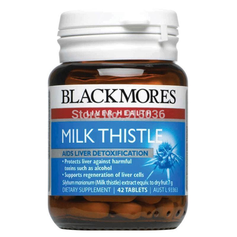 Free shipping Blackmores Milk Thistle 42 Tablets, Supporting protect your liver  Health Supplement made in Australia