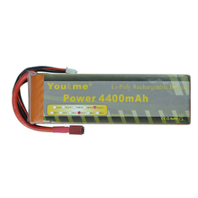 You&me RC Batteria 22.2V 4400MAH 35C MAX 70C AKKU LiPo RC Battery 6S For Helicopter Quad copters