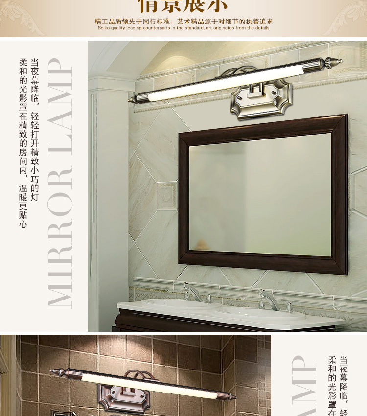 hohe Qualität Großhandel antike Spiegel im Badezimmer aus China antike