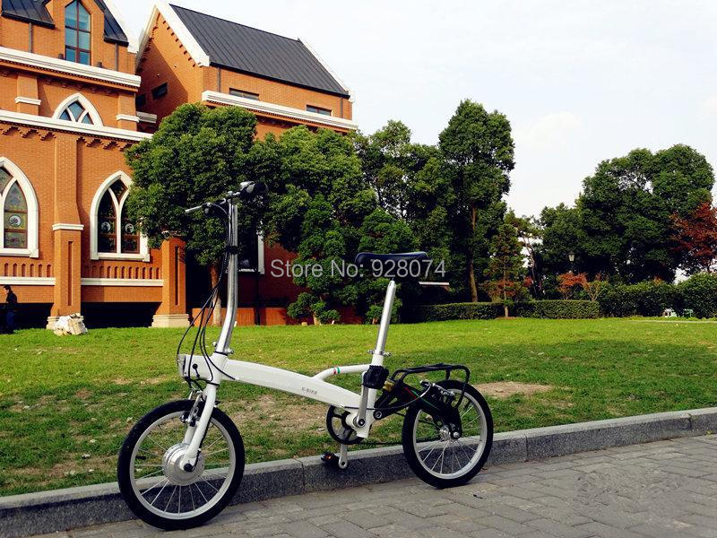 Factory Wholesale Mini Folding electric bicycle folding E bike with 250w motor aluminum frame and lithium