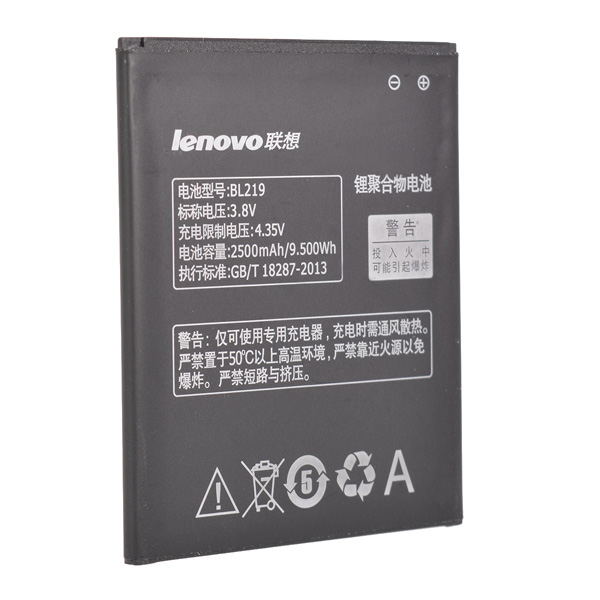 2500mAh For Lenovo BL219 3 8V Li ion Mobile Cell Phone Batteries Replacement Battery For Lenovo