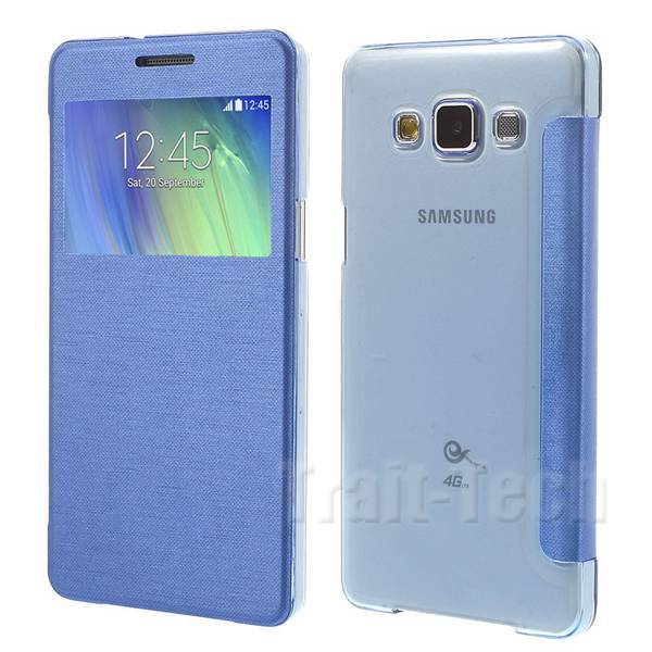 2015 Fashion Mobile Phone Accessories Bags For Samsung A5 View Window Stand Flip Case For Samsung