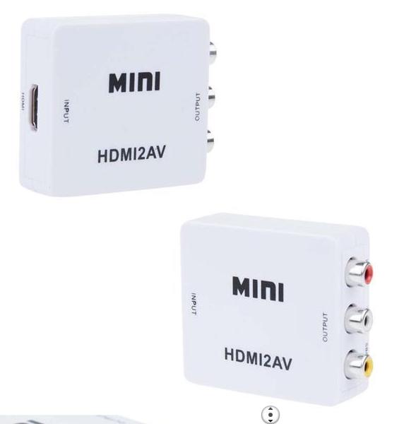 Гаджет  Mini Composite 1080P HDMI to RCA Audio Video AV CVBS Adapter Converter For HDTV None Бытовая электроника