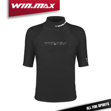 Winmax короткими рукавами купальники гидрокостюмы рубашка rashguard мужчины купальник подводной охоты гидрокостюм кайтсерфинга rashguard