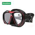 Optical Diving Mask Hyperopia Myopia Snorkel Goggles Different Prescription for Each Eye Farsighted Nearsighted Scuba