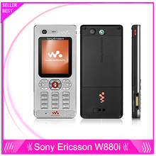 Sony Ericsson w880i original w880i cell phones unlocked Sony Ericsson w880 mobile phones 3G bluetooth mp3 player free shipping