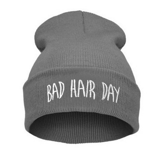 1 пк спорт зима плохие волосы день шапочка кепка мужчины шляпа шапочка трикотаж зима хип-хоп шляпы для женщины шапки fk671503