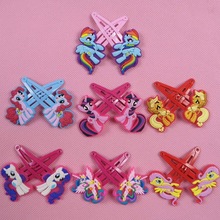 Promotion much CHEAPER one pair price Hairpin Hairclip Headwear baby Girl Hair accessories KIDS Hair clip Girl Christmas Gift