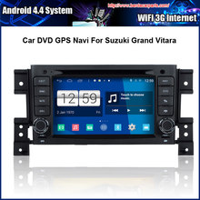 Android 4.4 1024*600 Capacitive Screen 1.6G CPU Quad Core Car DVD For Suzuki Grand Vitara