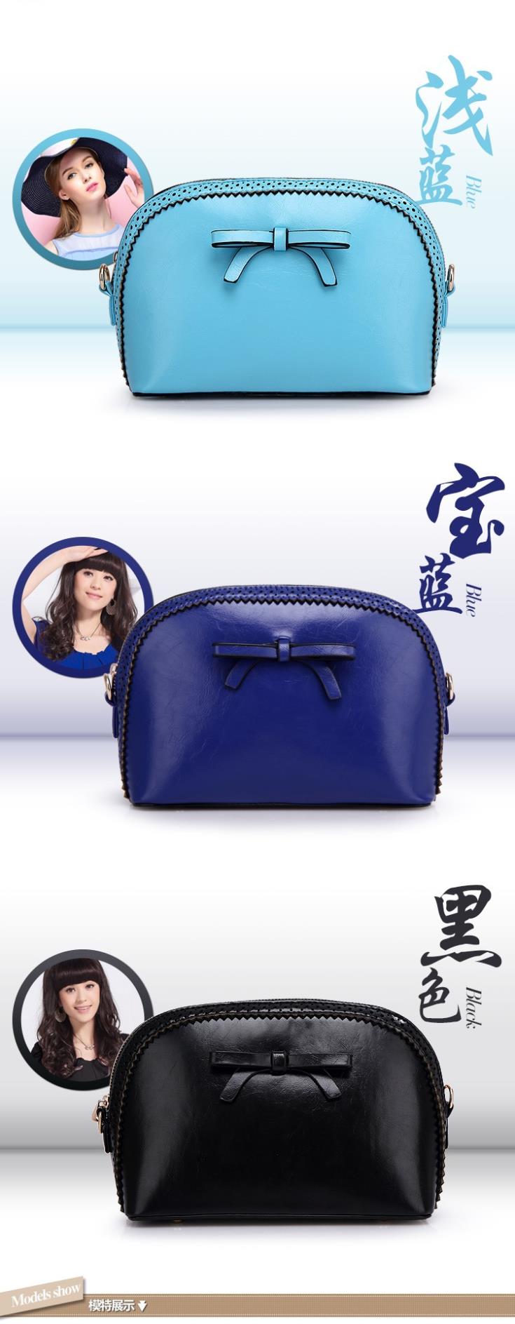 2015 Real Totes Unisex Bow Solid Bags Scarlett Ning Brand Handbag