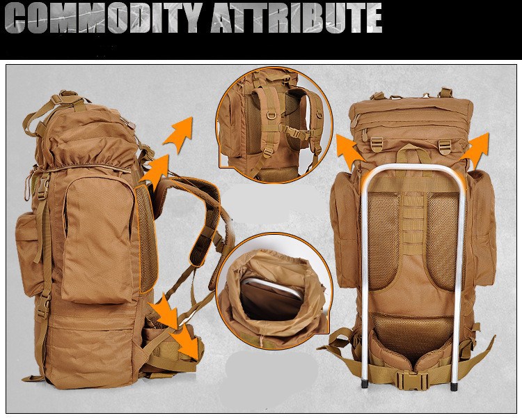 65L Professional Large Hiking Backpack … « Cool Camping Gear