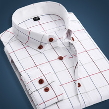 2016 Elegant Breathable Men Dress Shirt Long Sleeve Casual Design Muscle Fitted 6 colors Camisas Male