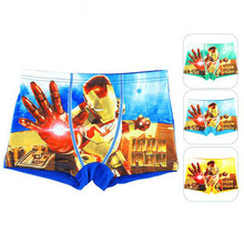 High quality boys underwear Cute cartoon pattern Boys shorts Antibacterial breathable cotton children panties Boxer Briefs