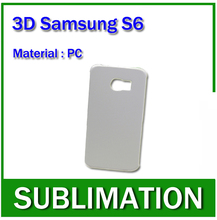 20pcs/lot 3D Blank Sublimation Phone case For Galaxy S6 Free Shipping