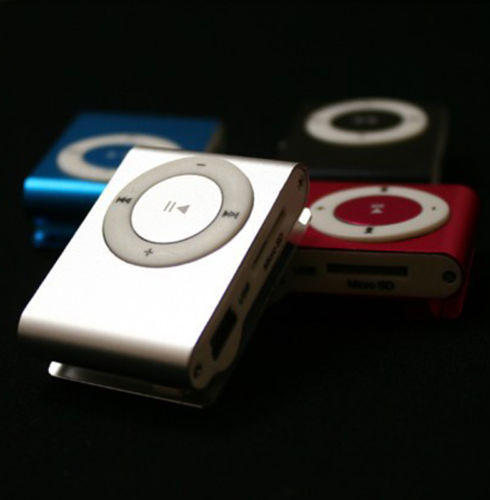 8 Colors 1 8GB Support Micro SD TF Mini Clip Metal USB MP3 Music Media Player