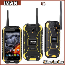 iMAN i6 Waterproof Dustproof Shockproof 3G 32GBROM 2GBRAM SmartPhone 4 7 Android 4 4 MTK6592 Octa