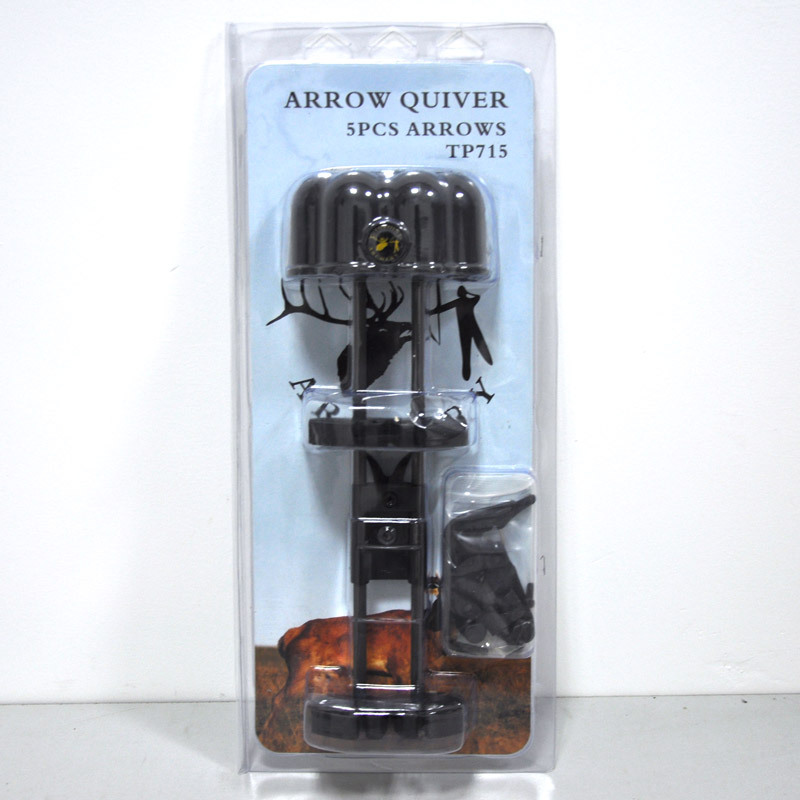 Free Shipping Color Carbon Can held 5 Arrows Bow Quiver Arrow QuiveA for Compound Bow Fiberglass