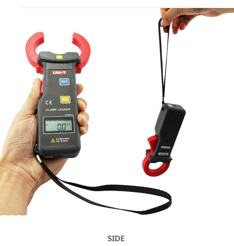 Description Picture 4 of itemUNI-T UT251A High Sensitivity Leakage Current Clamp Meters Auto Range Current Teaters LCD Display